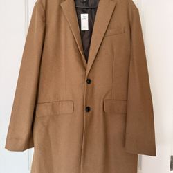 Banana Republic Camel Top Coat