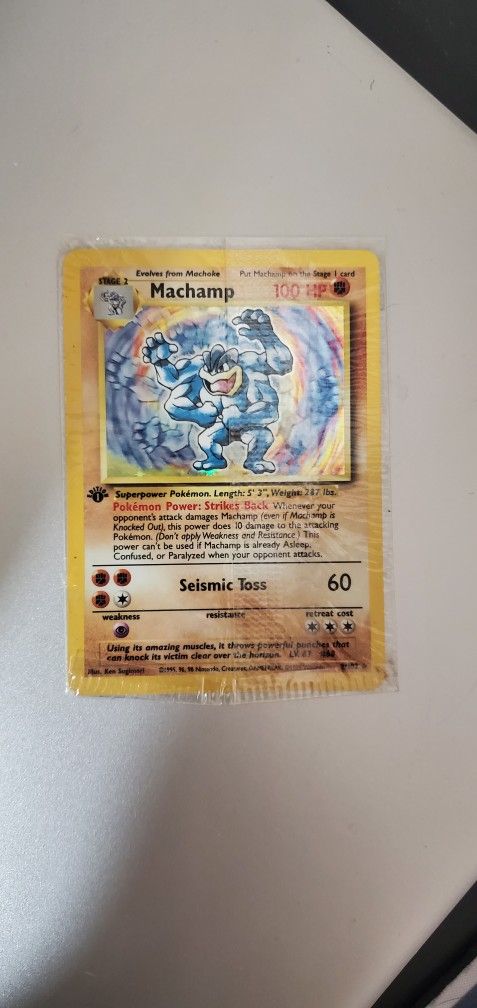 1st Edition Pokemon Card