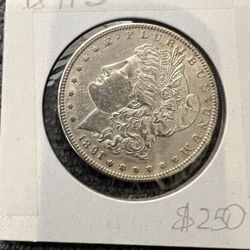 1891 S $1 Morgan Dollar