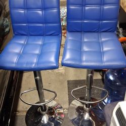 Two Barber Style Chairs