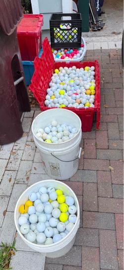 Huge golf ball sale. $30 for 100 balls. Come pick your own