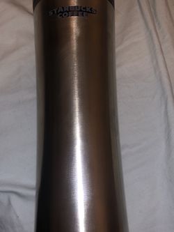 2012 starbucks tumbler Stainless Steel Rear