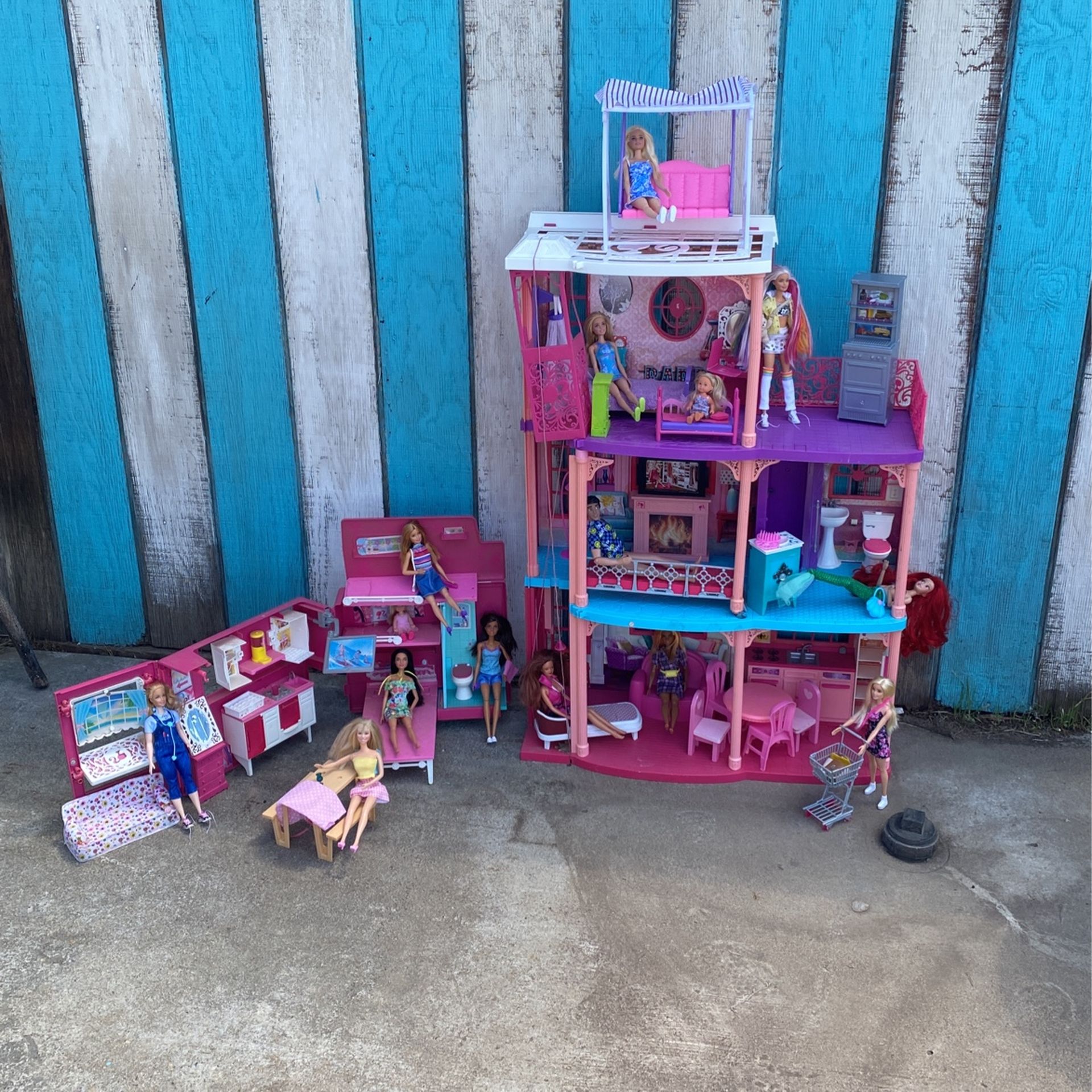 Barbie House Barbie Dream House Rare Vintage Y2K Barbie Casa De Barbie Barbies Muñecas Dolls  