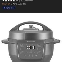 Instant Pot RIO Mini Chef Series 4QT Multi Pressure Cooker - Black - Sealed Box