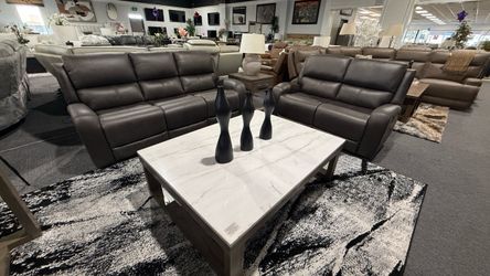 2 PC RECLINER SOFA AND LOVESEAT