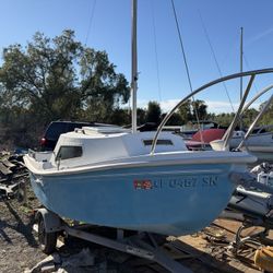 West Wight Potter 15 With Spinnaker And Trailer