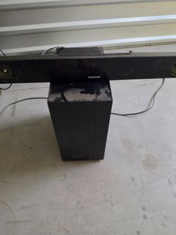 Samsung sound bar and buffer