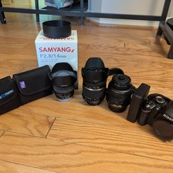 Nikon D3200, lenses and filters