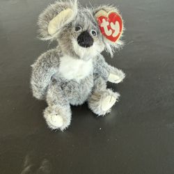 TY Beanie Baby Koala Bear Fluffy Named Brisbane 