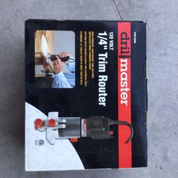 Drill Master Trim Router $30