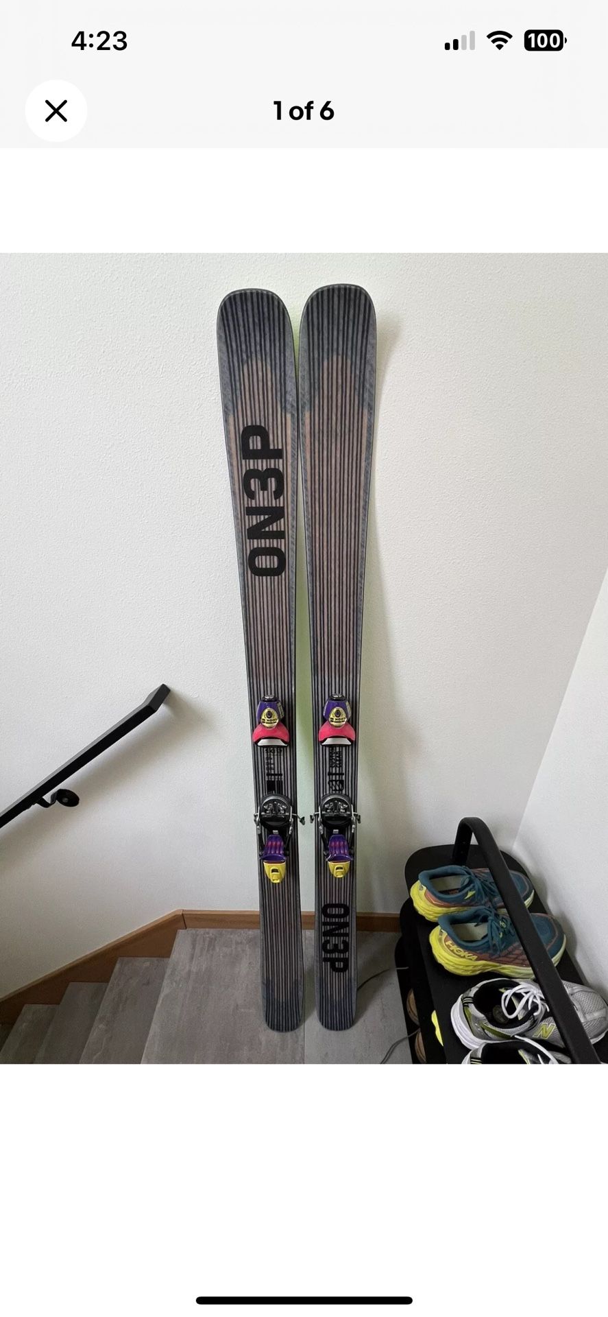 Custom ON3P Jeffrey 100 (171cm) (barely used) — No Bindings for