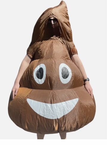 Adult Inflatable Emoji Poop