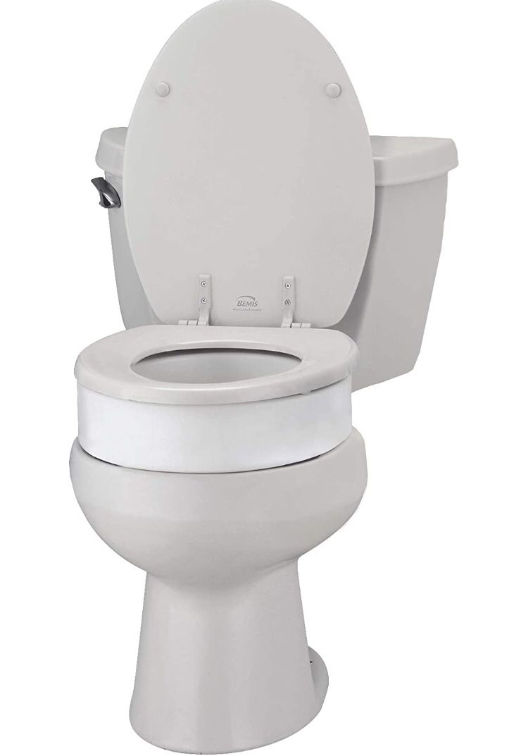 NOVA Toilet Seat Riser, (For Under Seat), For Elongated Seat (282)