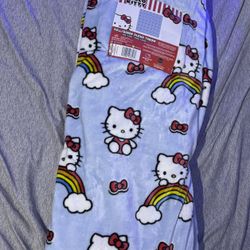 Hello Kitty Blanket Rainbow 