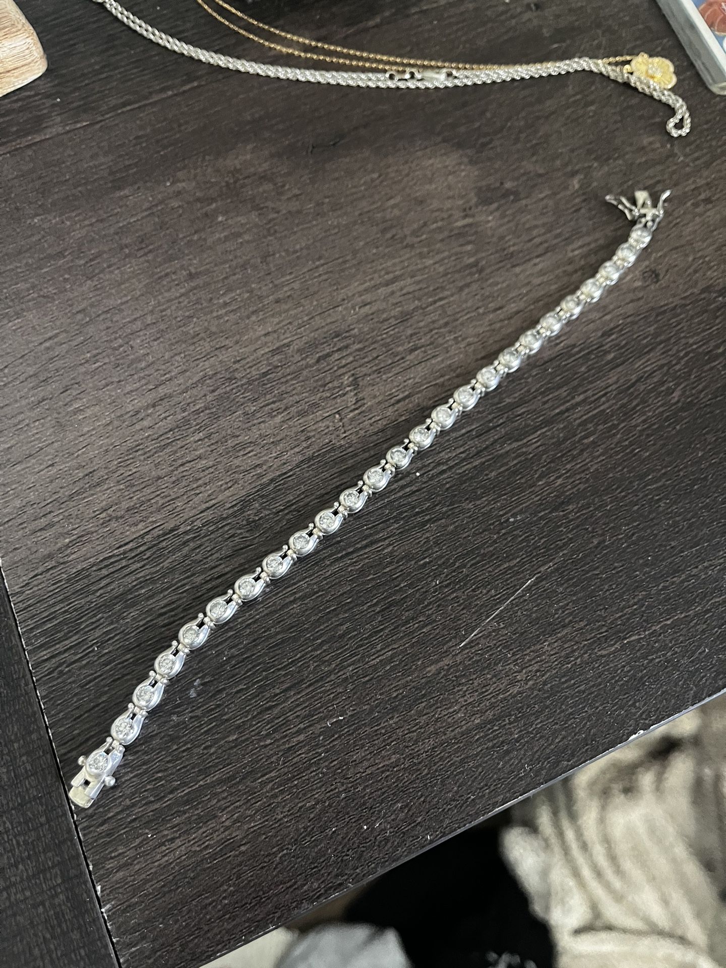 Sterling Silver Tennis Bracelet