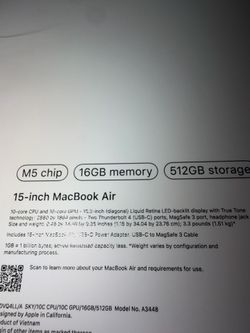 M5 Mac air