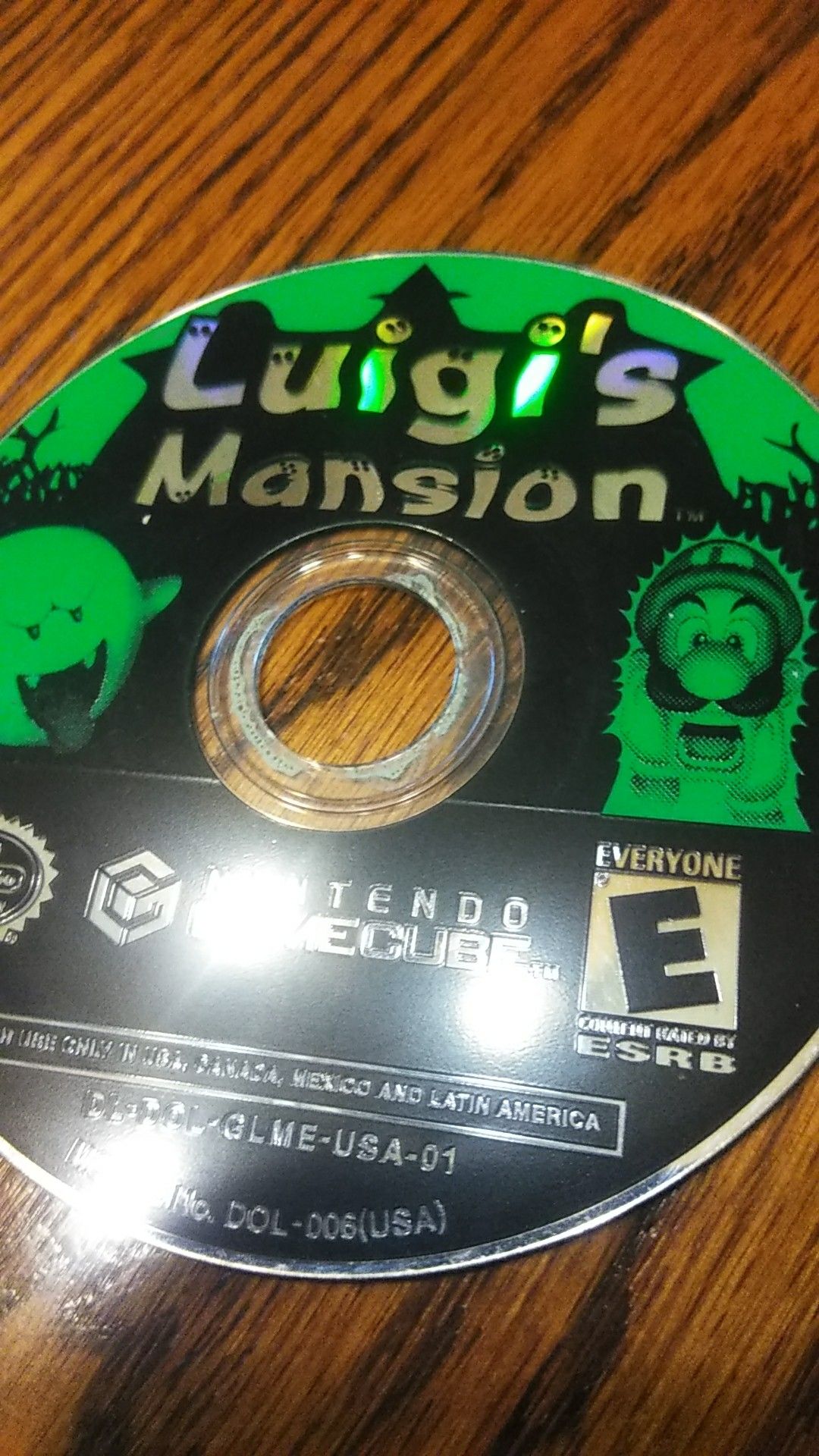 Luigi's Mansion Gamecube