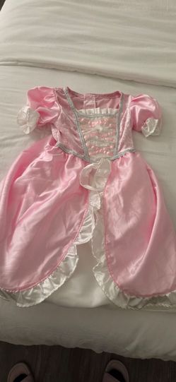 Girls Pink Princess Costume Dress