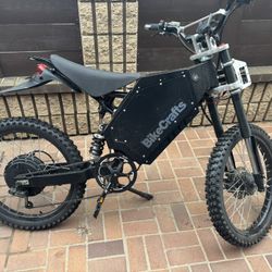 (2) Wild Coyote BikeCraft Stealth Bomber E-bike