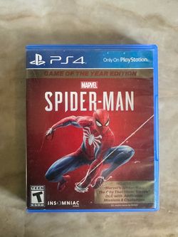 Spider-Man GOTY EDITION for PS4