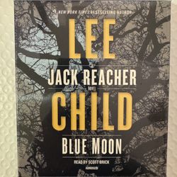 Blue Moon (Jack Reacher Unabridged Audiobook, 6 CDs) NEW/SEALED
