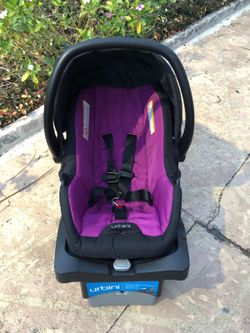 Urbini Sonti infant car seat black magenta 49. Now 39. for Sale in
