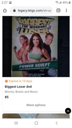Biggest Loser dvd