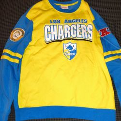 Mitchell & Ness Gold Los Angeles Chargers  NFL Football