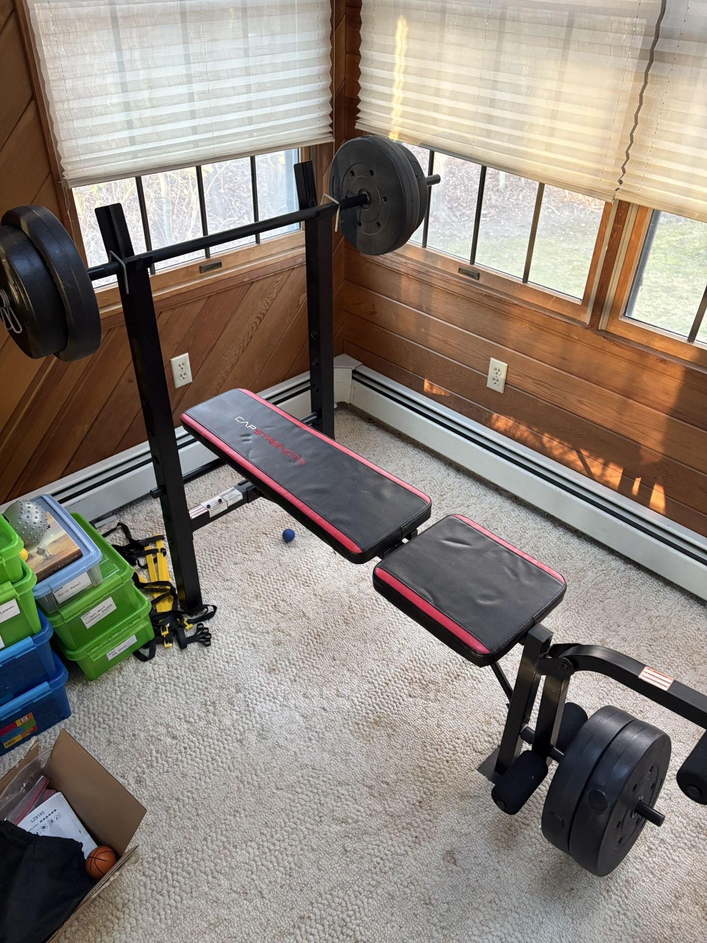Cap strength Workout Bench