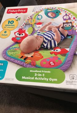 Fisher price 3 in 1 musical activity gym