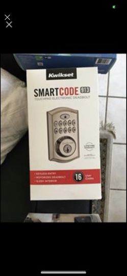 Kwikset SmartCode913 Brand new never used paid $120 Unopened Kwikset SmartCode913 BRAND NEW UNOPENED NEVER USED