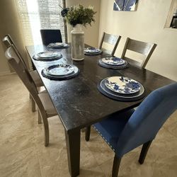 10 Piece Wood Dining Table