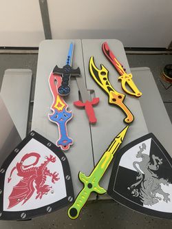 Foam Swords And Shields
