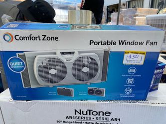 Comfort Zone. Portable Window Fan