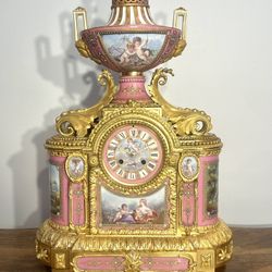 Antique French Table Clock 