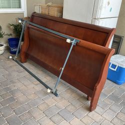 King Headboard and footboard with Frame