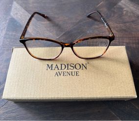 NEW Tortoise Square Reading Glasses +1.0x
