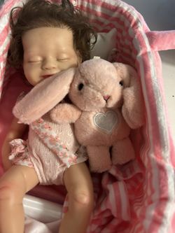 Reborn Baby Girl All Silicone !!