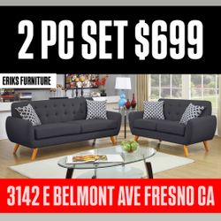 MODERN SOFA SET / SALAS MODERNAS 