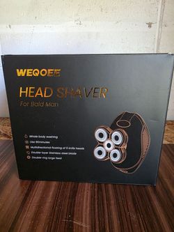 WEQOEE head shaver designed specifically for bald men.
