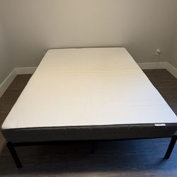 Queen Size mattress and frame