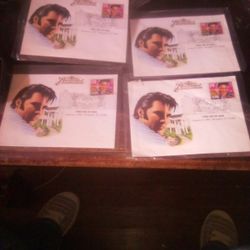 Brand New Elvis Envelopes With Stamps