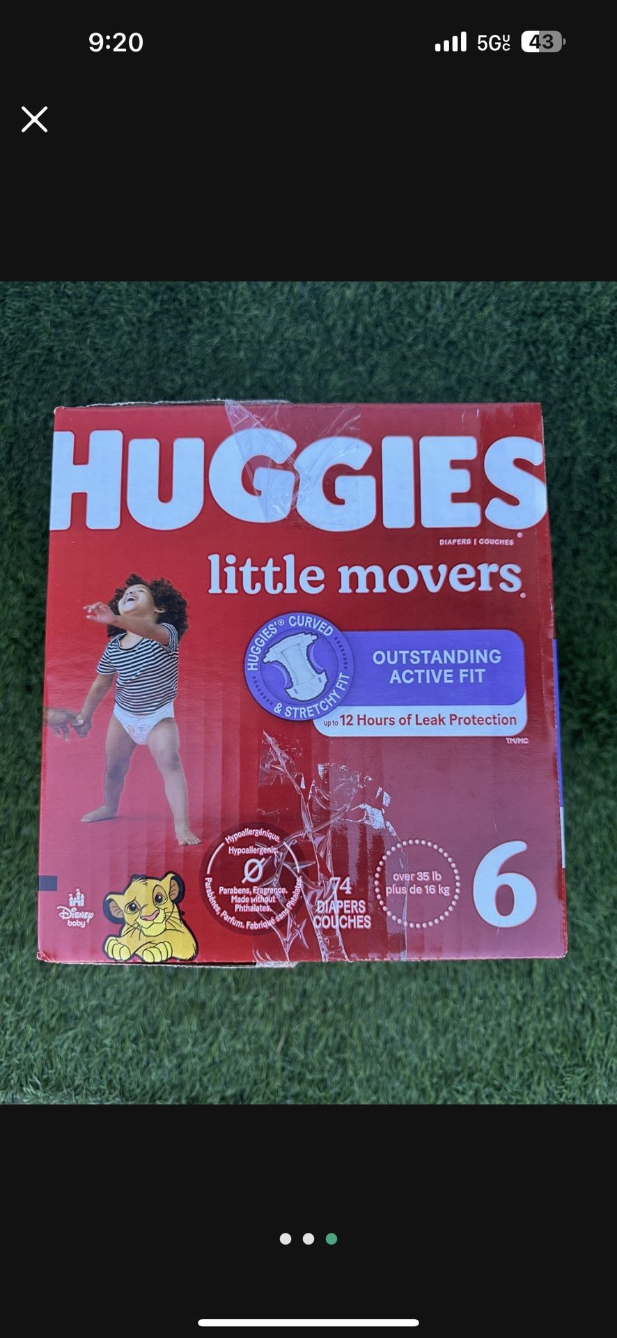 Huggies Size 6