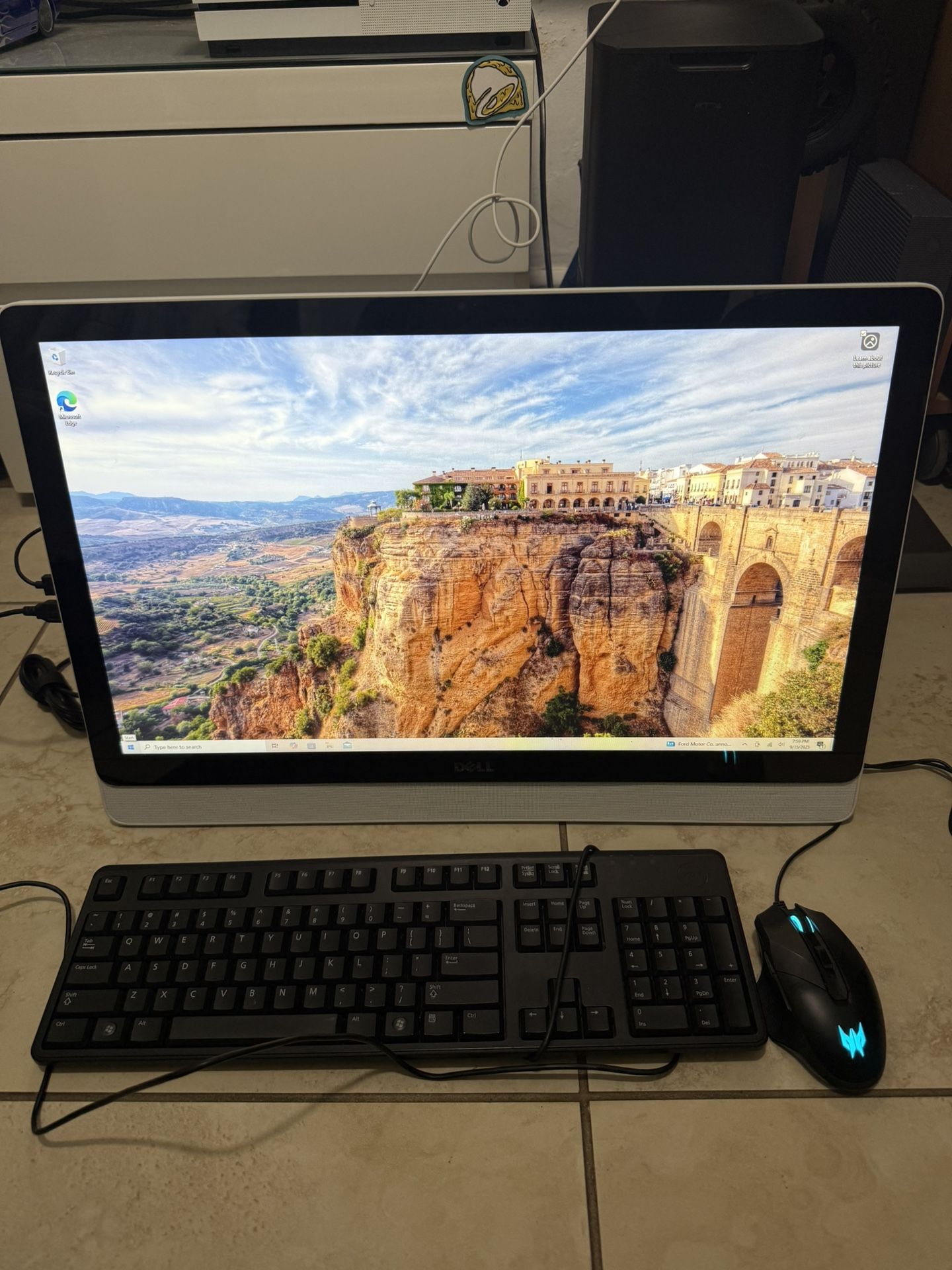Computer Dell All In One Touchscreen 