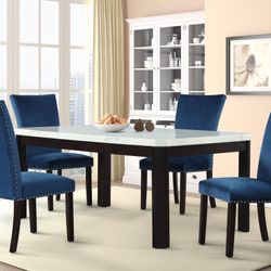 Sapphire Dining Table With 4 Chairs - Delivery And Financing Available 