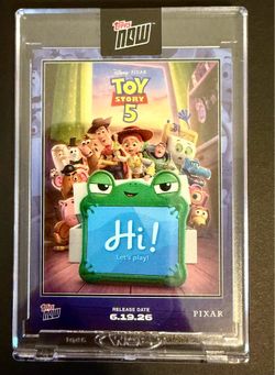 Toy Story 5 - Topps NOW collector card