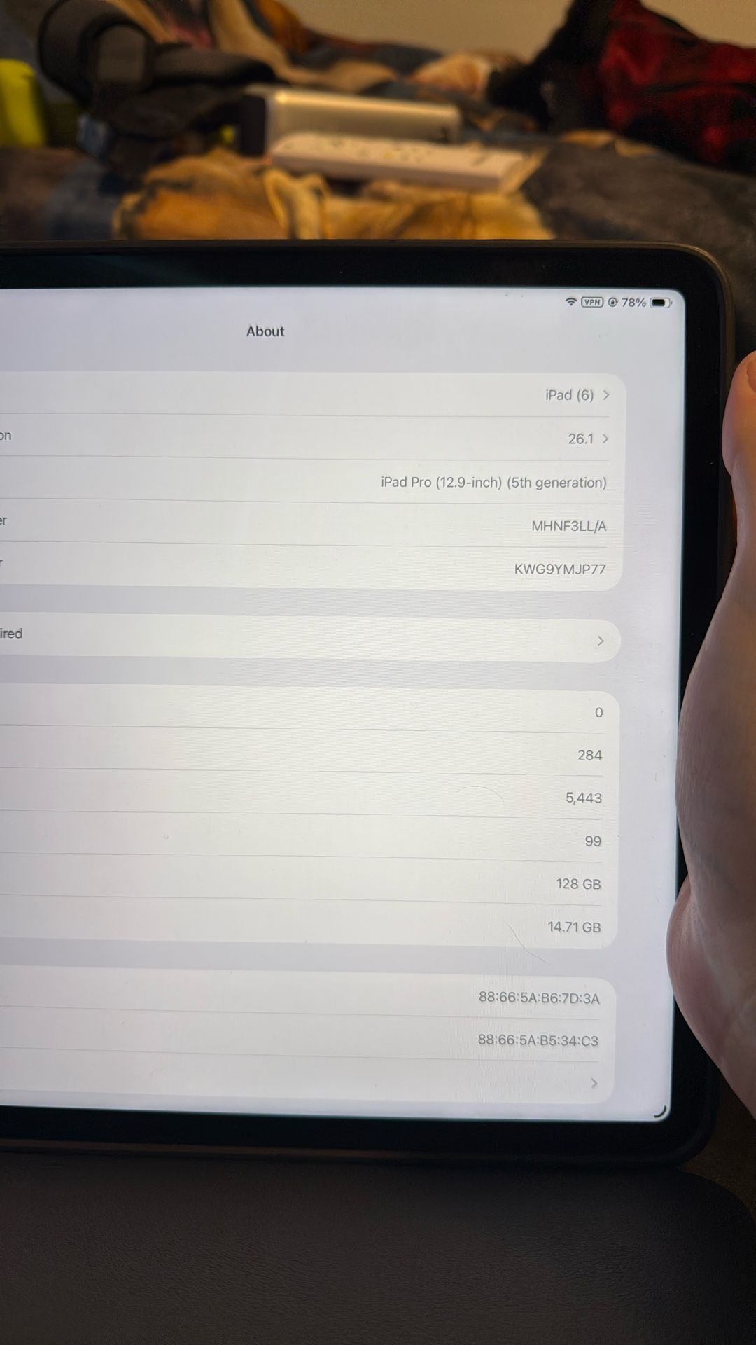 iPad Pro 128gb WiFi Only