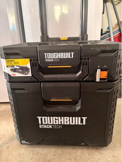 Toughbuilt Stackable Tool Box on Wheels