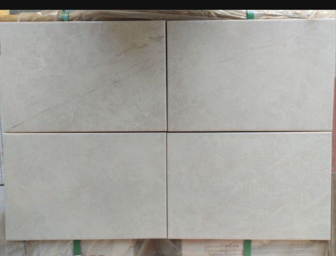 ELIANE Delray White 8 in. x 12 in. Ceramic Wall Tile for Sale in