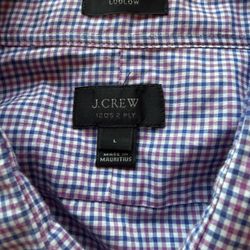J Crew Ludlow large men's long sleeve button down purple blue for dress or casual, only $10 cash. Must meet in person for delivery. 